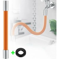 Petites Ecrevisses - Wasserhahn Verlängerung 30cm Universelles Wasserhahn Strahlregler Silikonschlauch Wasserhahn Verlängerungsrohr 360° Flexibel von PETITES ECREVISSES