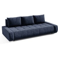 3-Sitzer-Sofa mit Bettkasten Jonas Marineblau von PETITS-MEUBLES