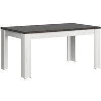 Ausziehbarer Esstisch 6-8 Sitzer Duck Weiß und dunkles Holz Ausziehbarer Esstisch 6-8 Sitzer Duck Weiß und dunkles Holz von PETITS-MEUBLES