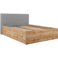 Bett mit Bettkasten 140x200cm Holzoptik von PETITS-MEUBLES