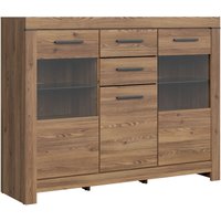 Buffet Adam mit 2 Schubladen und 3 Türen, Holzoptik, 160cm von PETITS-MEUBLES