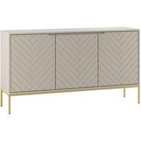 Buffet Daria mit 3 Türen, Kaschmir, 151cm Buffet Daria mit 3 Türen, Kaschmir, 151cm von PETITS-MEUBLES