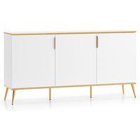 Buffet Zora mit 3 Türen, Weiß, 170cm Buffet Zora mit 3 Türen, Weiß, 170cm von PETITS-MEUBLES
