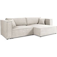 Ecksofa, umkehrbar, umwandelbar, 3-sitzig, Jimmy, Cord, Blanc Cassé Ecksofa, umkehrbar, umwandelbar, 3-sitzig, Jimmy, Cord, Blanc Cassé von PETITS-MEUBLES