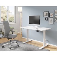 Petits-meubles - Elektrisches Schreibtisch bimotion 1S 120x65x2,5 cm Höhe 73-120 cm weiß Petits-meubles - Elektrisches Schreibtisch bimotion 1S 120x65x2,5 cm Höhe 73-120 cm weiß von PETITS-MEUBLES