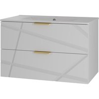 Waschtisch 80cm Aurora mit 2 Schubladen, Weiß Waschtisch 80cm Aurora mit 2 Schubladen, Weiß von PETITS-MEUBLES