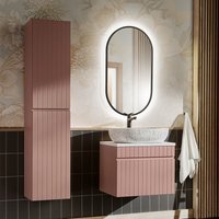 Petits-meubles - Waschtisch und Hängesäule 60cm Zelie mit 1 Schublade, Rose Petits-meubles - Waschtisch und Hängesäule 60cm Zelie mit 1 Schublade, Rose von PETITS-MEUBLES
