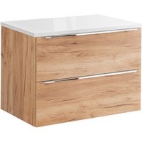 Petits-meubles - Waschtischunterschrank 80cm April mit 2 Schubladen, Holzoptik Petits-meubles - Waschtischunterschrank 80cm April mit 2 Schubladen, Holzoptik von PETITS-MEUBLES