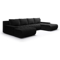 U-Sofa 5-sitzig umbaubar Truhe Jonas Cord Schwarz U-Sofa 5-sitzig umbaubar Truhe Jonas Cord Schwarz von PETITS-MEUBLES