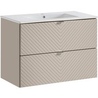 Waschtisch 80cm Manoa mit 2 Schubladen, Kaschmir von PETITS-MEUBLES