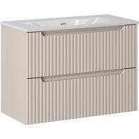 Waschtisch 80cm Riva mit 2 Schubladen, Kaschmir von PETITS-MEUBLES