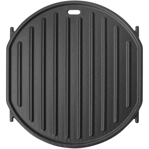 PETKAO Grillplatte für Weber Gourmet BBQ System Sear Grates Ersatzteile für Weber GS4 Spirit II 200/300, GS4 Genesis II E-310, LX S-440 & GBS Zubehör, Gusseisen, 1 Stück von PETKAO