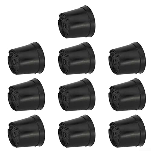 10-teiliges Blumentopf-Set, robust und belastbar, für alle Ihre Gartenbedürfnisse, wetterbeständig (B120-1#) von PETSTIBLE