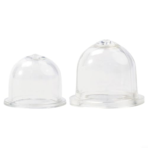 2 x transparente Kraftstoff-Primer-Leuchtmittel, perfekter Ersatz für McCulloch u von PETSTIBLE