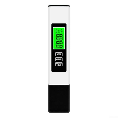 3 in 1 Wasserzähler Digital Tester für genaue Messwerte und Temperatur für verschiedene Wasserquellen von PETSTIBLE