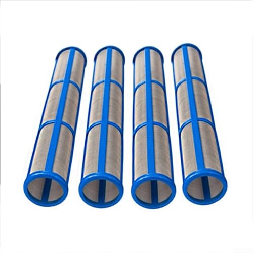 4-teiliges Airless-Sprühfilter-Set 244071 244067 244068 Edelstahlgewebe für effektive Filtration (100 Mesh) von PETSTIBLE