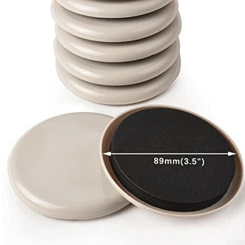 4 x Möbelgleiter für Teppiche, robuste Möbelgleiter, 8,9 cm von PETSTIBLE
