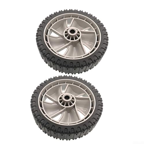 8 Ersatz-Rasenmäher-Räder, kompatibel mit Modellen für 73404563 und 11AA1BW799 für effektive Rasenpflege (2 Stück) von PETSTIBLE