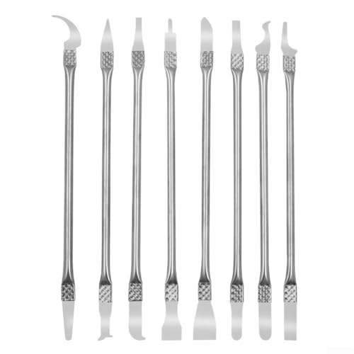 8-teiliges Spudger-Werkzeug-Set aus Edelstahl für die Reparatur mobiler Geräte mit leichtem und ergonomischem Design von PETSTIBLE