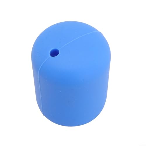 Angelrutengriffabdeckung, hochelastische Silikon-Endkappe mit Drainage-Design für Langlebigkeit (M blau) von PETSTIBLE