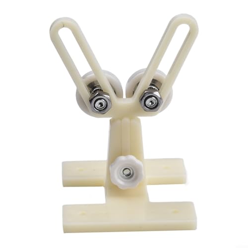 Angelrutenständer für Wickelmaschine mit glatten Rädern zum Schutz von Ruten, verstellbare Schrauben für verschiedene Rutendurchmesser von PETSTIBLE