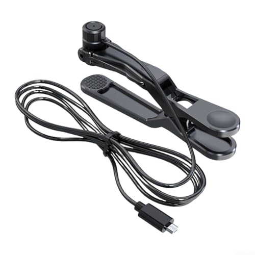 Automatischer mobiler Bildschirm Clicker Silent Pulse Gerät für Live-Übertragung mit 150 Geschwindigkeitsstufen, Typ-C-Ladeanschluss 70 cm Kabellänge Schwarz (2) von PETSTIBLE