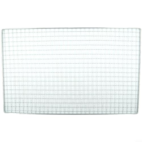 PETSTIBLE BBQ Mesh,BBQ Grillkorb BBQ Zubehör Edelstahl Grillrost Gitter für japanischen koreanischen Grill (40 x 25 cm), KH4WLV2LGUHZY36901N1N0 von PETSTIBLE