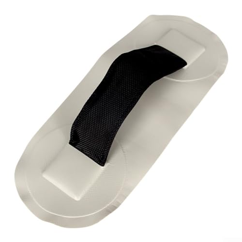 Breite Basis PVC Surfbrett Handlauf Stabile Und Sichere Armlehne Für Aufblasbare Boote Rot, Griff Aufblasbares Surfbrett Paddel Board Paddel Boot Kajak Gummi (grau) von PETSTIBLE