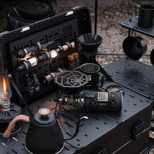 Camping Aufbewahrungsbox Tischplatte Stecktafel für Igt Mobile Tisch Erweiterung Zubehör (Tischplatte) von PETSTIBLE