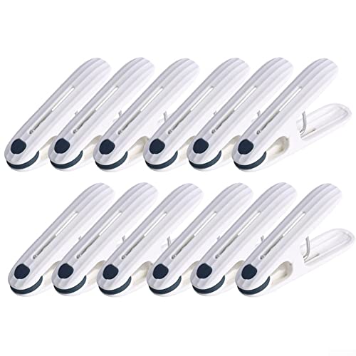 Clip anti-marcatura stendibiancheria antivento fissaggio vestiti clip di asciugatura calzini lenzuola vestiti plastica fissatore forte presa domestica forte () von PETSTIBLE