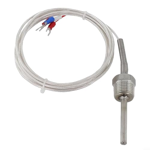 Effiziente Temperaturmessung mit Pt100 Ohm Sonde Sensor L 50 mm PT NPT Gewinde und isoliertem Design Effiziente Temperaturmessung mit Pt100 Ohm Sonde Sensor L 50 mm PT NPT Gewinde und isoliertem Design von PETSTIBLE