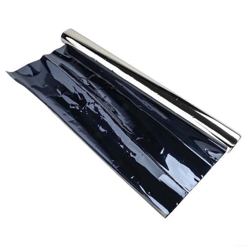 Energiesparende Spiegelfolie, 100 cm, effektive Wärmeisolierung, bietet Privatsphäre während des Tages (60 cm x 100 cm) von PETSTIBLE