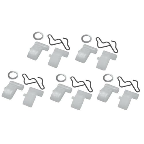 Ersatz-Pawl-Dog, Feder und Unterlegscheibensatz für Kettensägenmodelle MS170 MS180, inklusive 5 Sets für optimale Wartung von PETSTIBLE