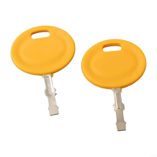 Ersatz-Zündschlüssel-Paar, passend für eine Reihe von Rasenmähern und Gartentraktoren, 2 Stück (2 Stück) von PETSTIBLE