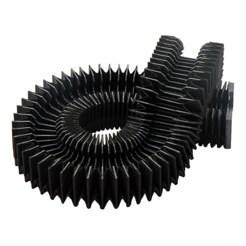 Flexible Staubschutz-Balgabdeckung, kompatibel mit HGR25-Linearführungen, Längenbereich 200 bis 1000 mm (600 mm) von PETSTIBLE