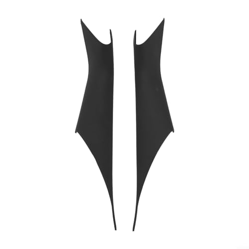 Für 5er-Serie G30 G31 G38 Türgriff-Verkleidung, kratzfestes ABS für lange Lebensdauer (schwarz) von PETSTIBLE