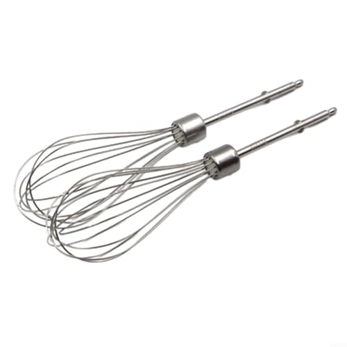 Für Kenwood Handmixer Schlägel und Schneebesen Zubehör Edelstahl zum Backen und Kochen (12 Drahtstäbe*) von PETSTIBLE