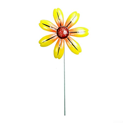 Gelb schmiedeeiserne Blumenstecker Metall Blumenstecker Kunst Skulptur Outdoor Eisen Ornament für Garten/Heimdekoration Gelb schmiedeeiserne Blumenstecker Metall Blumenstecker Kunst Skulptur Outdoor Eisen Ornament für Garten/Heimdekoration von PETSTIBLE