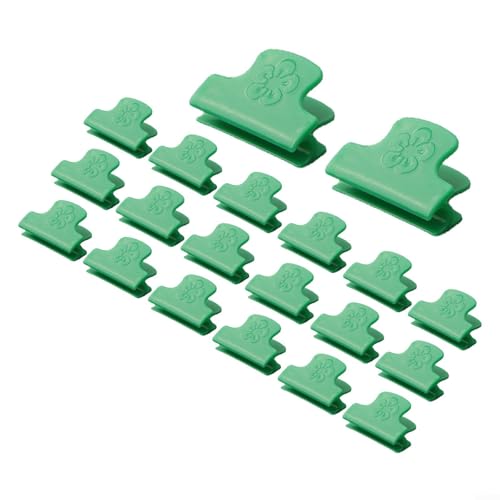 Gewächshaus-Clips für 5 Rohre mit 6 mm Durchmesser, unverzichtbares Werkzeug zur Befestigung von Gartenplanen und Abdeckungen, 20 Stück Gewächshaus-Clips für 5 Rohre mit 6 mm Durchmesser, unverzichtbares Werkzeug zur Befestigung von Gartenplanen und Abdeckungen, 20 Stück von PETSTIBLE