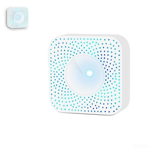 Rilevatore d'aria intelligente Tuya Smart 6in1, monitor PM2 5, formaldeide, VOC, livelli di CO2, temperatura, umidità in tempo reale () von PETSTIBLE