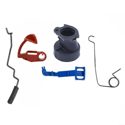 Kettensägen-Reparatursatz mit Ansaugstutzen und Drosselklappensteuerschalter für 346XP für 357XP 359, Werkstoffe von PETSTIBLE