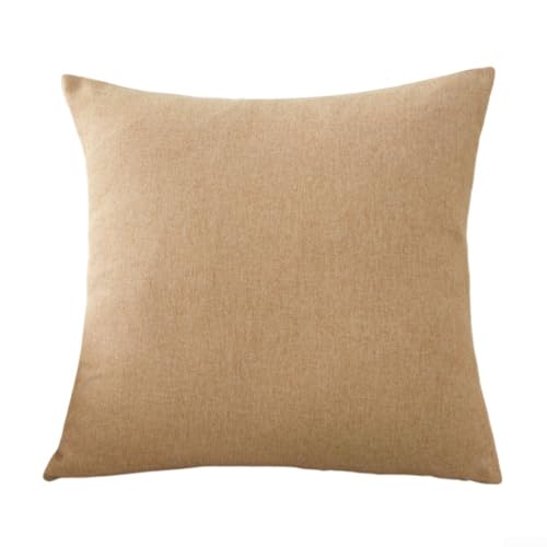 Kissenbezug 2er Set aus wasserdichtem Material, geeignet für Innen- und Außenbereiche (Khaki) von PETSTIBLE