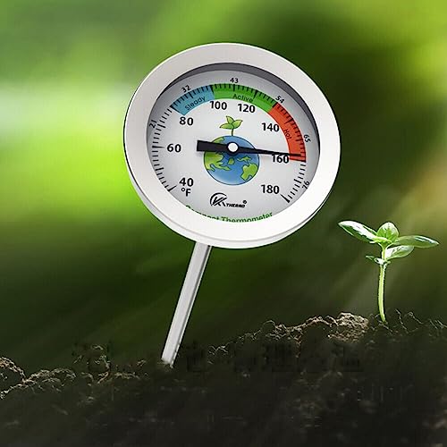 Kompost Bodentester Messgerät Sonde Edelstahl Thermometer Temperaturmonitor Kompost Bodentester Messgerät Sonde Edelstahl Thermometer Temperaturmonitor von PETSTIBLE