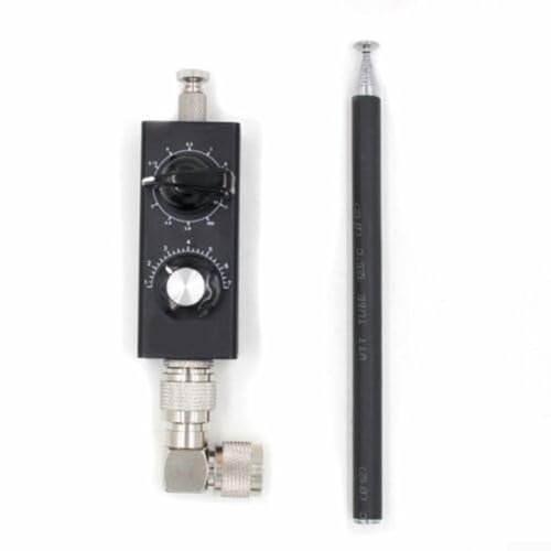 Kurzwellen-abgestimmte Antenne, 20 W QRP Vollband-Kurzwellenantenne mit M-Stecker, für Funkkommunikation (B) von PETSTIBLE