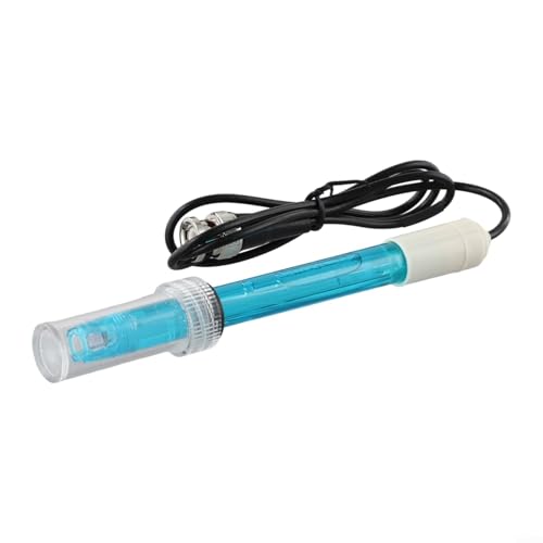 Labor-pH-Elektroden-Sensor für BNC-kompatible pH-Messgeräte in Aquarien und Labors genaue Messung mit schneller (blau) von PETSTIBLE