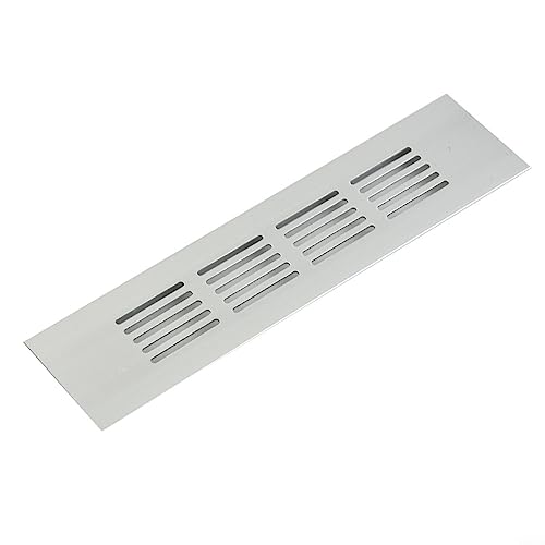 Lüftungsgitter aus Aluminium, rechteckig, 50 mm x 200 mm Lüftungsgitter aus Aluminium, rechteckig, 50 mm x 200 mm von PETSTIBLE