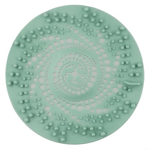 Mehrzweck-Abflusssieb, zuverlässiges Silikon-Haarfangwerkzeug für den Haushalt (grün) von PETSTIBLE