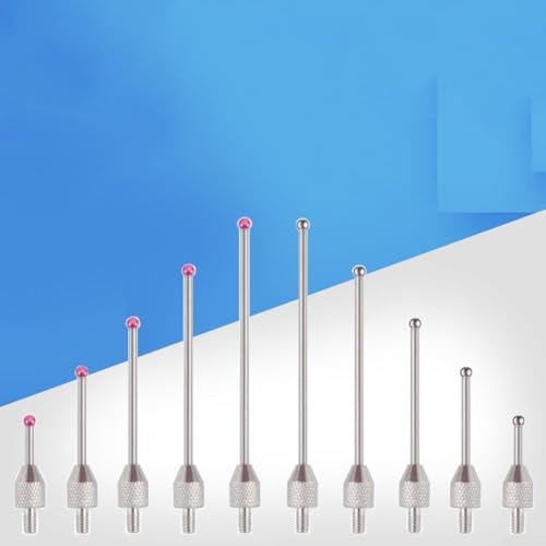 Mikrometer-Messleitungen mit Stahlsondenspitze für verbesserte Messgenauigkeit (M2,5 x T 3 x L 30) von PETSTIBLE