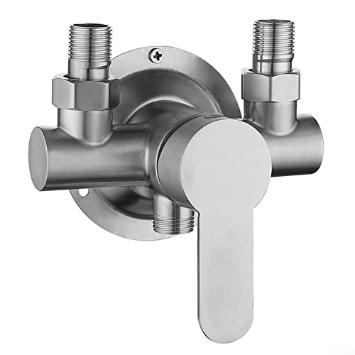 Miscelatore per doccia Rubinetti Bar, Rubinetto per doccia in acciaio Miscelatore per acqua calda e fredda Maniglia in metallo a parete von PETSTIBLE