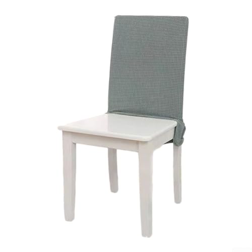 Moderne Stuhlrückenabdeckung für elegante Essräume, weiches Material mit sicherer Passform (Matcha-Grün) von PETSTIBLE